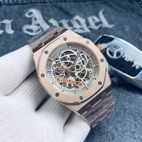 AP gold skelleton , logo.