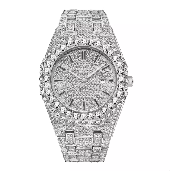 AP iced out silver