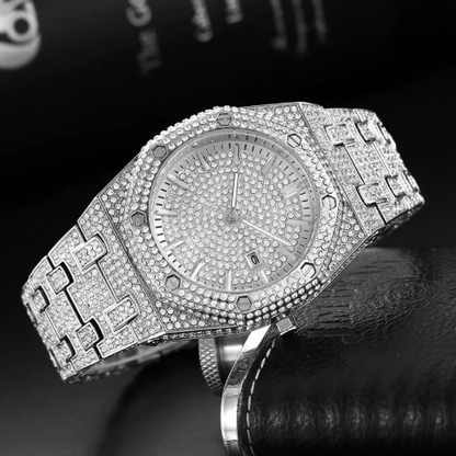 AP iced out silver with screws