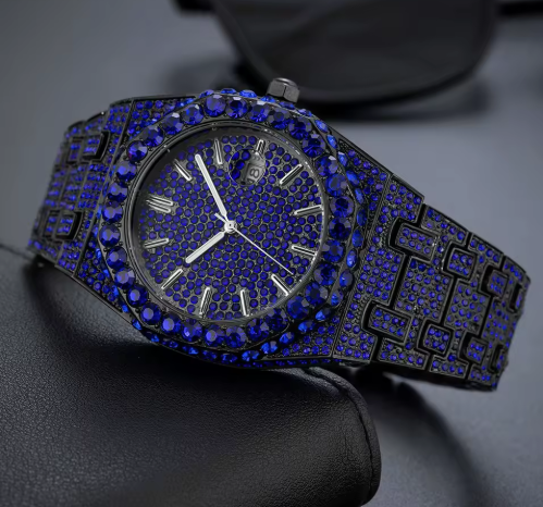 AP iced out blue tone