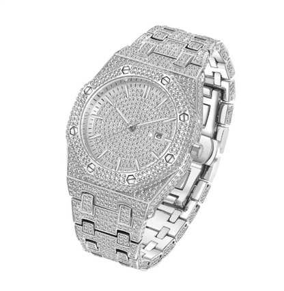 AP iced out silver with screws