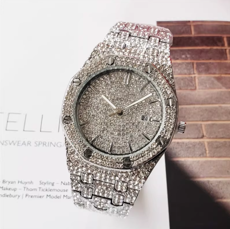 AP iced out silver