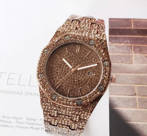 AP iced out brown tone