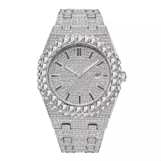 AP iced out silver